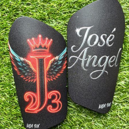 Canillera Modelo Messi Talla S Acabado Opaco Interior Negro 4mm